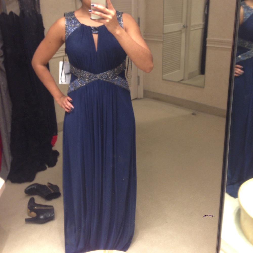 Beaded maxi dress